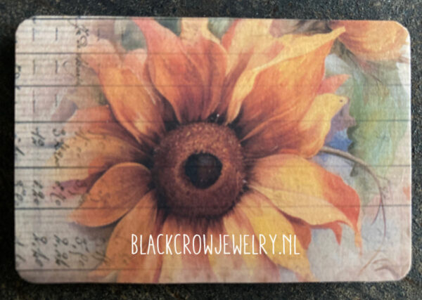 magneet zonnebloem 2