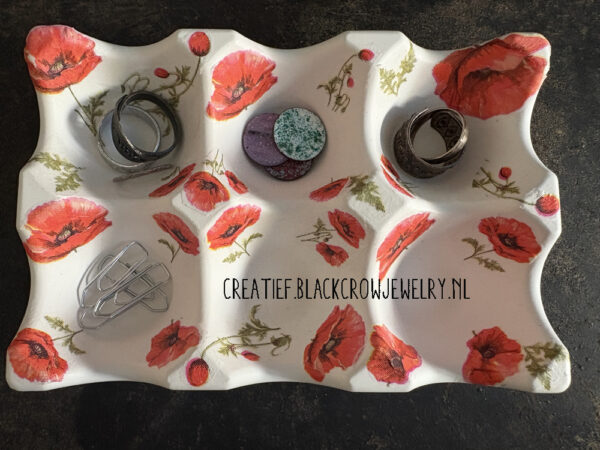 Egg Tray "Poppy" (uitverkocht) - Afbeelding 2