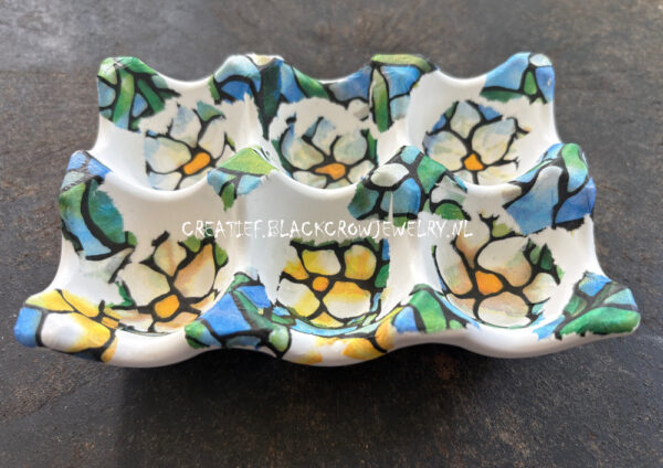 Egg Tray "Mozaiek" - Afbeelding 2
