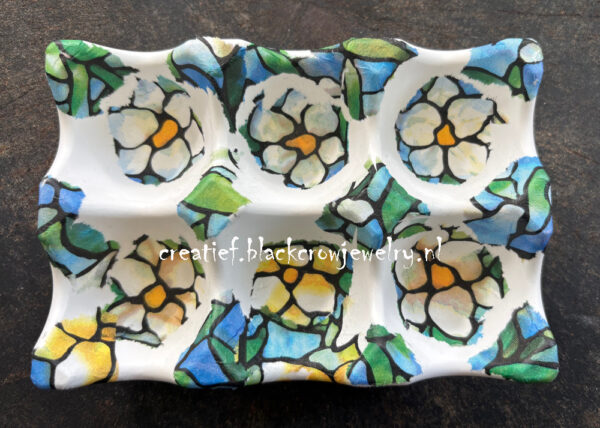 Egg Tray "Mozaiek" - Afbeelding 3