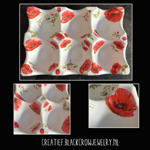 Egg Tray "Poppy" (uitverkocht) - Afbeelding 3