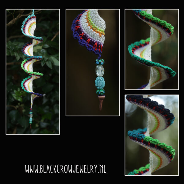 spinner 11 rainbow white