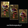 mini spinner paars